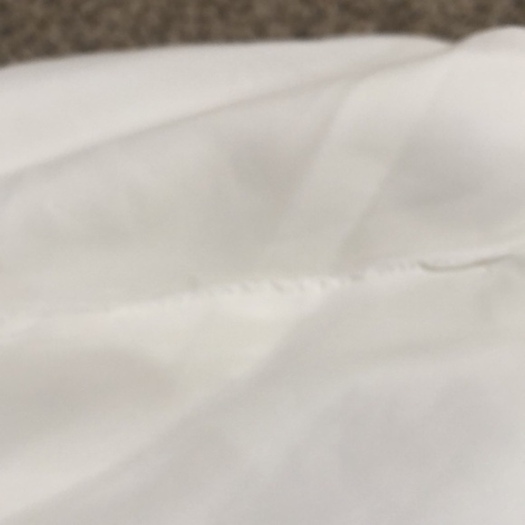 Elizabeth and James Dress Size 2 White Open Cut Out Back Mini Sheath - Picture 6 of 8